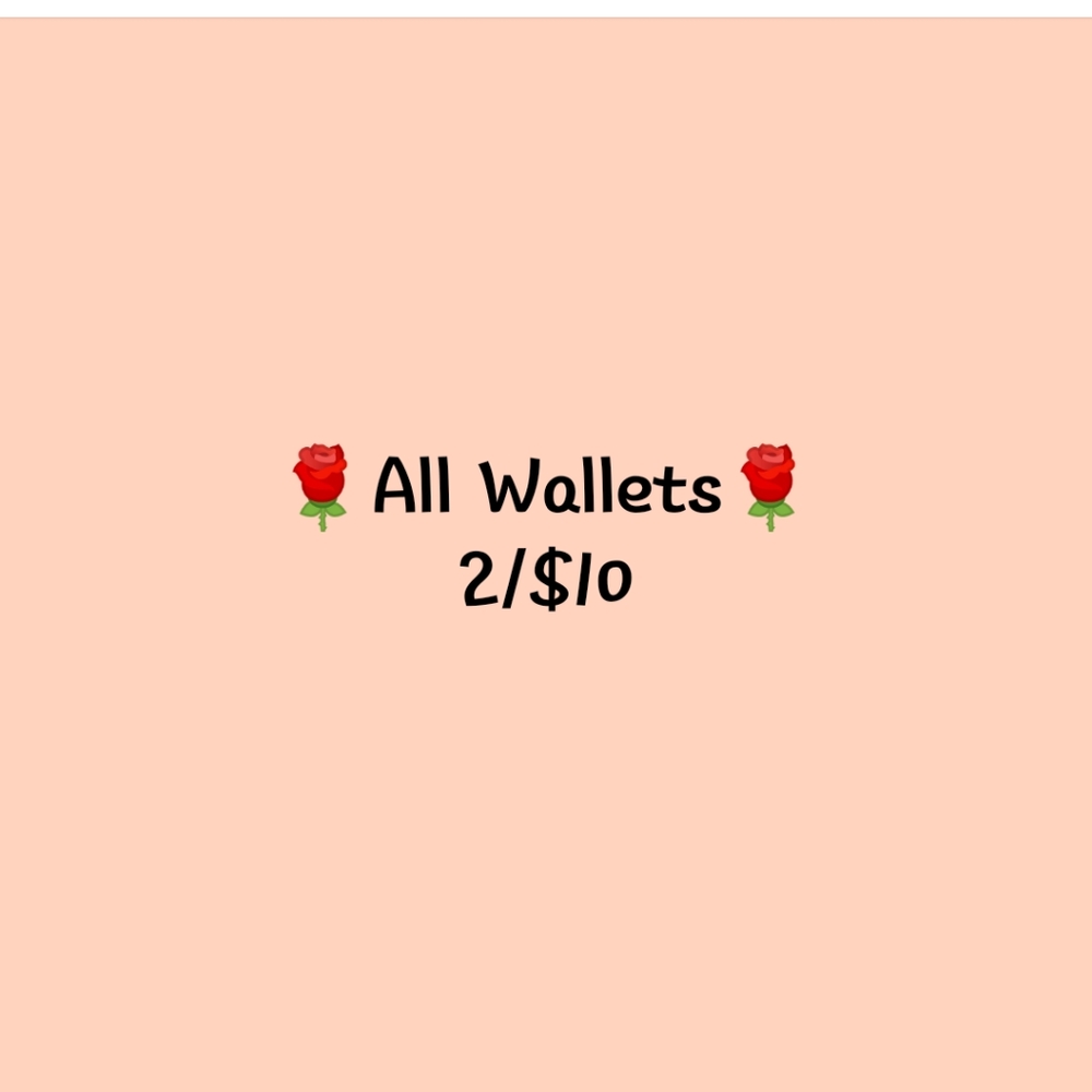 🌹 Wallets 2/$10